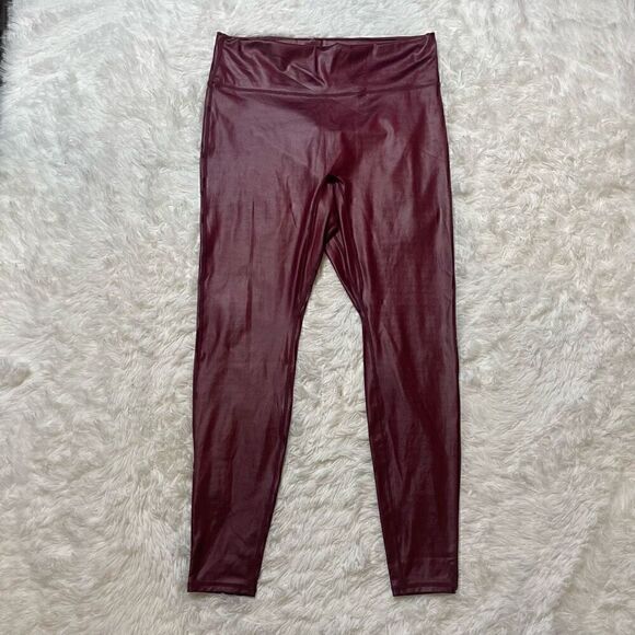 Fabletics Anywhere Motion 365+ Shine High Waisted Leggings Top Size XXL Tall - Picture 7 of 16